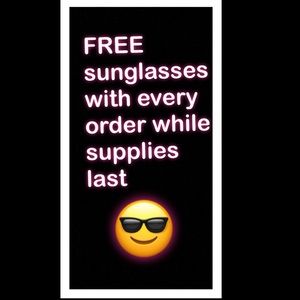 FREE SUNGLASSES WITH CASES
